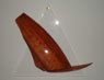 Sailboard Model-- Made from solid Padauk